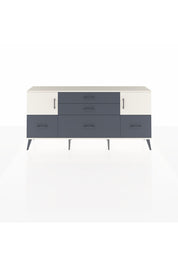 Arges Konsol 2 Raflı 5 Çekmeceli 2 Kapaklı 176x30x83 - S148M029V05A