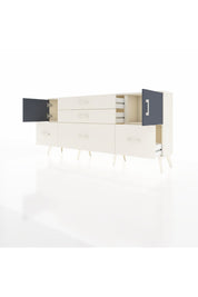 Arges Konsol 2 Raflı 5 Çekmeceli 2 Kapaklı 176x30x83 - S148M029V07A