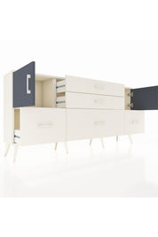 Arges Konsol 2 Raflı 5 Çekmeceli 2 Kapaklı 176x30x83 - S148M029V07A