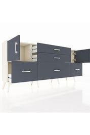 Arges Konsol 2 Raflı 5 Çekmeceli 2 Kapaklı 176x30x83 - S148M029V08A