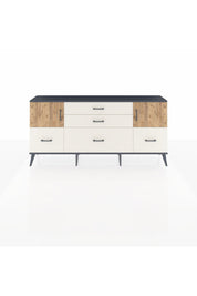 Arges Konsol 2 Raflı 5 Çekmeceli 2 Kapaklı 176x30x83 - S148M029V10A