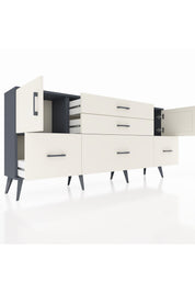 Arges Konsol 2 Raflı 5 Çekmeceli 2 Kapaklı 176x30x83 - S148M029V13A