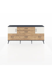 Arges Konsol 2 Raflı 5 Çekmeceli 2 Kapaklı 176x30x83 - S148M029V15A