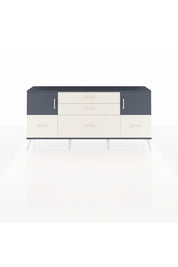 Arges Konsol 2 Raflı 5 Çekmeceli 2 Kapaklı 176x30x83 - S148M029V16A