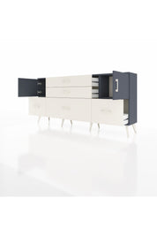 Arges Konsol 2 Raflı 5 Çekmeceli 2 Kapaklı 176x30x83 - S148M029V16A