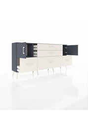 Arges Konsol 2 Raflı 5 Çekmeceli 2 Kapaklı 176x30x83 - S148M029V16A