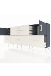 Arges Konsol 2 Raflı 5 Çekmeceli 2 Kapaklı 176x30x83 - S148M029V16A