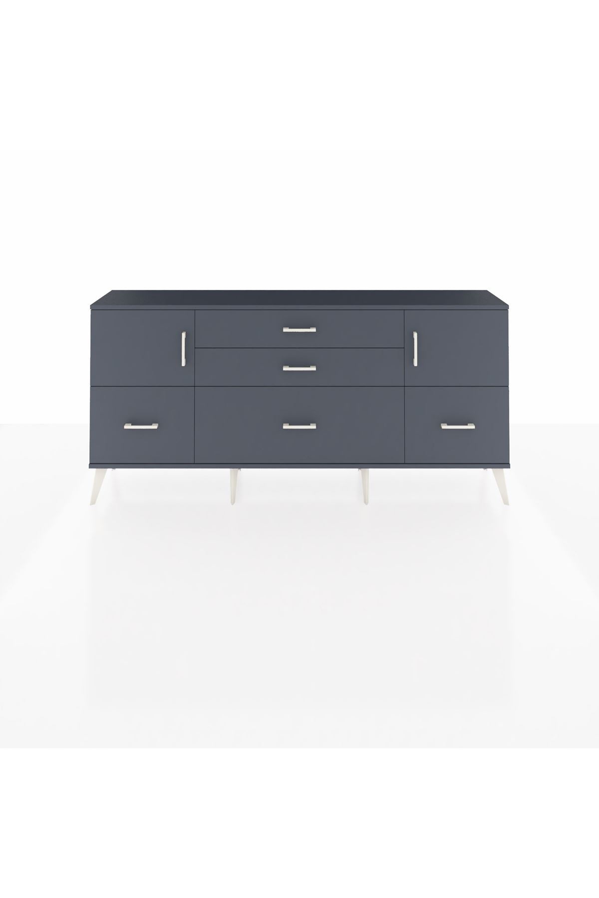 Arges Konsol 2 Raflı 5 Çekmeceli 2 Kapaklı 176x30x83 - S148M029V17A