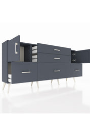 Arges Konsol 2 Raflı 5 Çekmeceli 2 Kapaklı 176x30x83 - S148M029V17A