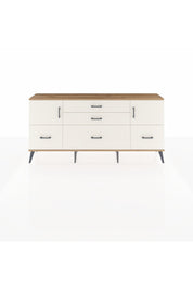 Arges Konsol 2 Raflı 5 Çekmeceli 2 Kapaklı 176x30x83 - S148M029V22A