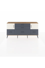 Arges Konsol 2 Raflı 5 Çekmeceli 2 Kapaklı 176x30x83 - S148M029V23A