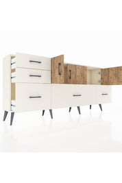 Arges Konsol 2 Raflı 5 Çekmeceli 3 Kapaklı 176x30x83 - S148M030V01A