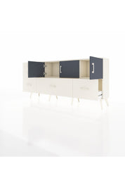 Arges Konsol 2 Raflı 5 Çekmeceli 3 Kapaklı 176x30x83 - S148M030V07A