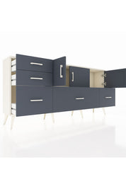 Arges Konsol 2 Raflı 5 Çekmeceli 3 Kapaklı 176x30x83 - S148M030V08A