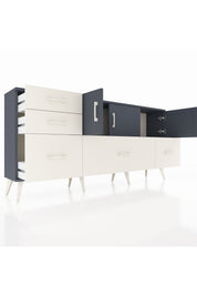 Arges Konsol 2 Raflı 5 Çekmeceli 3 Kapaklı 176x30x83 - S148M030V16A