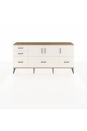 Arges Konsol 2 Raflı 5 Çekmeceli 3 Kapaklı 176x30x83 - S148M030V22A