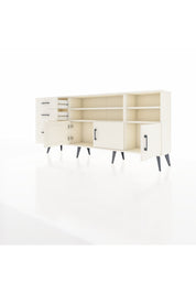 Arges Konsol 4 Raflı 3 Çekmeceli 3 Kapaklı 176x30x83 - S148M031V04A