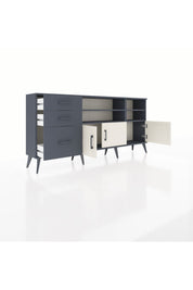 Arges Konsol 4 Raflı 3 Çekmeceli 3 Kapaklı 176x30x83 - S148M031V14A