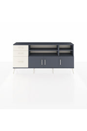 Arges Konsol 4 Raflı 3 Çekmeceli 3 Kapaklı 176x30x83 - S148M031V16A