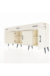 Arges Konsol 2 Raflı 6 Çekmeceli 3 Kapaklı 176x30x83 - S148M032V04A