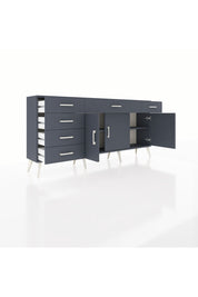 Arges Konsol 2 Raflı 6 Çekmeceli 3 Kapaklı 176x30x83 - S148M032V17A