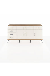 Arges Konsol 2 Raflı 6 Çekmeceli 3 Kapaklı 176x30x83 - S148M032V22A