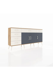 Arges Konsol 2 Raflı 6 Çekmeceli 3 Kapaklı 176x30x83 - S148M032V25A