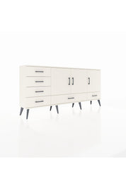 Arges Konsol 4 Raflı 6 Çekmeceli 3 Kapaklı 176x30x83 - S148M033V04A