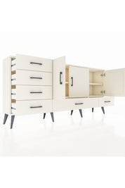 Arges Konsol 4 Raflı 6 Çekmeceli 3 Kapaklı 176x30x83 - S148M033V04A