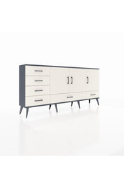 Arges Konsol 4 Raflı 6 Çekmeceli 3 Kapaklı 176x30x83 - S148M033V13A