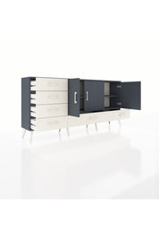Arges Konsol 4 Raflı 6 Çekmeceli 3 Kapaklı 176x30x83 - S148M033V16A