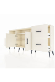 Arges Konsol 3 Raflı 4 Çekmeceli 2 Kapaklı 176x30x83 - S148M034V04A