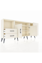 Arges Konsol 3 Raflı 4 Çekmeceli 2 Kapaklı 176x30x83 - S148M034V04A