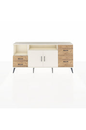 Arges Konsol 3 Raflı 4 Çekmeceli 2 Kapaklı 176x30x83 - S148M034V06A
