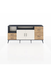 Arges Konsol 3 Raflı 4 Çekmeceli 2 Kapaklı 176x30x83 - S148M034V15A