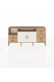 Arges Konsol 3 Raflı 4 Çekmeceli 2 Kapaklı 176x30x83 - S148M034V24A