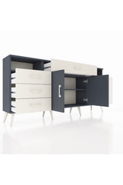 Arges Konsol 4 Raflı 7 Çekmeceli 2 Kapaklı 176x30x83 - S148M036V16A