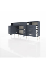 Arges Konsol 4 Raflı 7 Çekmeceli 2 Kapaklı 176x30x83 - S148M036V17A