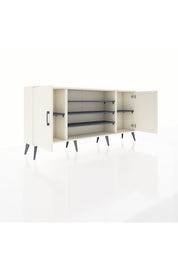Arges Konsol 5 Raflı 2 Kapaklı 176x30x83 - S148M037V05A