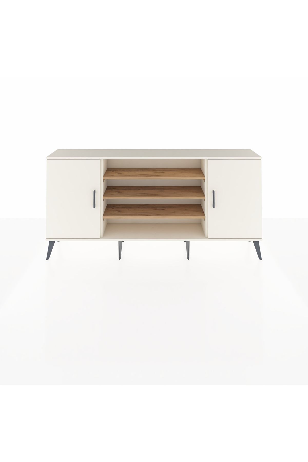 Arges Konsol 5 Raflı 2 Kapaklı 176x30x83 - S148M037V06A