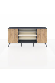 Arges Konsol 5 Raflı 2 Kapaklı 176x30x83 - S148M037V10A