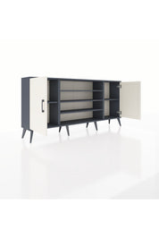 Arges Konsol 5 Raflı 2 Kapaklı 176x30x83 - S148M037V14A