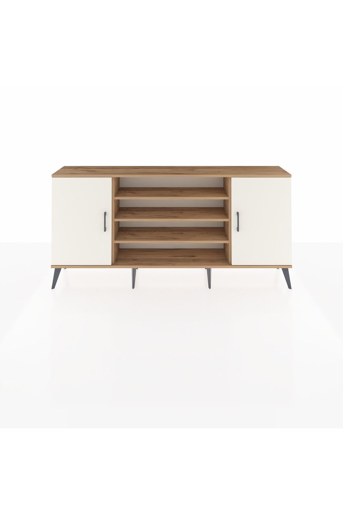 Arges Konsol 5 Raflı 2 Kapaklı 176x30x83 - S148M037V24A