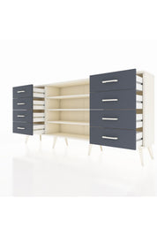 Arges Konsol 3 Raflı 8 Çekmeceli 176x30x83 - S148M038V05A