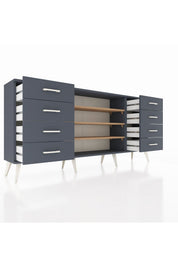 Arges Konsol 3 Raflı 8 Çekmeceli 176x30x83 - S148M038V11A