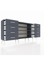 Arges Konsol 3 Raflı 8 Çekmeceli 176x30x83 - S148M038V17A