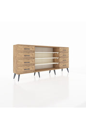 Arges Konsol 3 Raflı 8 Çekmeceli 176x30x83 - S148M038V24A