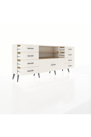 Arges Konsol 2 Raflı 9 Çekmeceli 176x30x83 - S148M039V01A