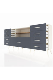 Arges Konsol 2 Raflı 9 Çekmeceli 176x30x83 - S148M039V02A