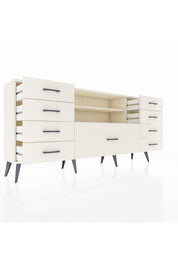 Arges Konsol 2 Raflı 9 Çekmeceli 176x30x83 - S148M039V04A